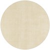 Laramie LR100 Ivory 12' x 12' Round Rug