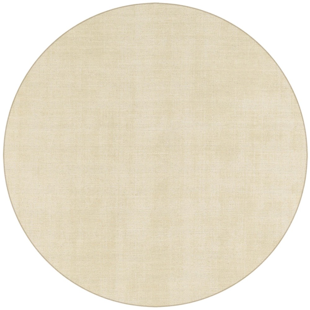 Laramie LR100 Ivory 6' x 6' Round Rug