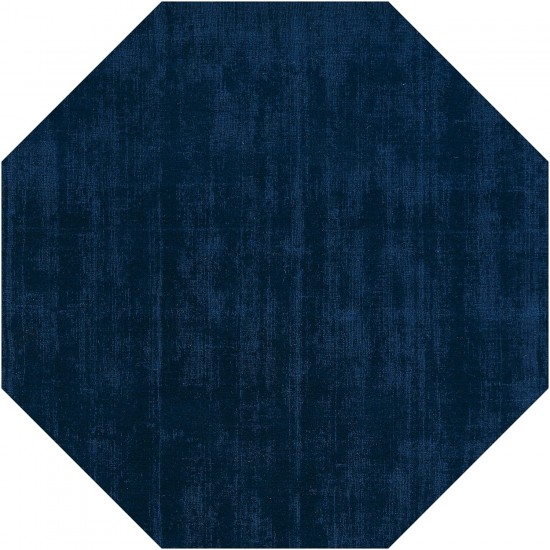 Laramie LR100 Navy 10' x 10' Octagon Rug