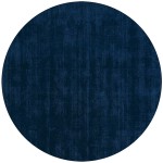 Laramie LR100 Navy 10' x 10' Round Rug