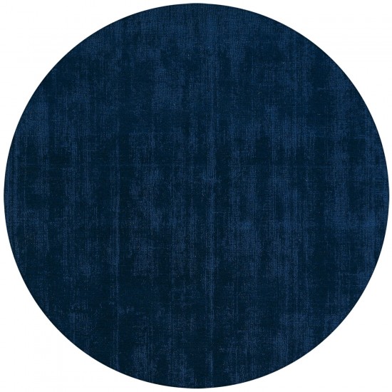 Laramie LR100 Navy 10' x 10' Round Rug