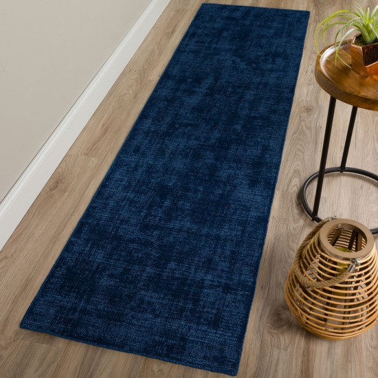 Laramie LR100 Navy 2'3" x 7'6" Runner Rug