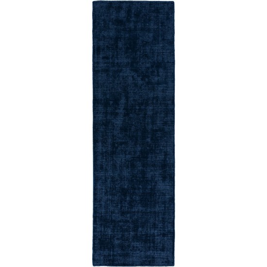 Laramie LR100 Navy 2'6" x 10' Runner Rug