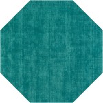 Laramie LR100 Robins Egg 4' x 4' Octagon Rug