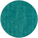 Laramie LR100 Robins Egg 4' x 4' Round Rug