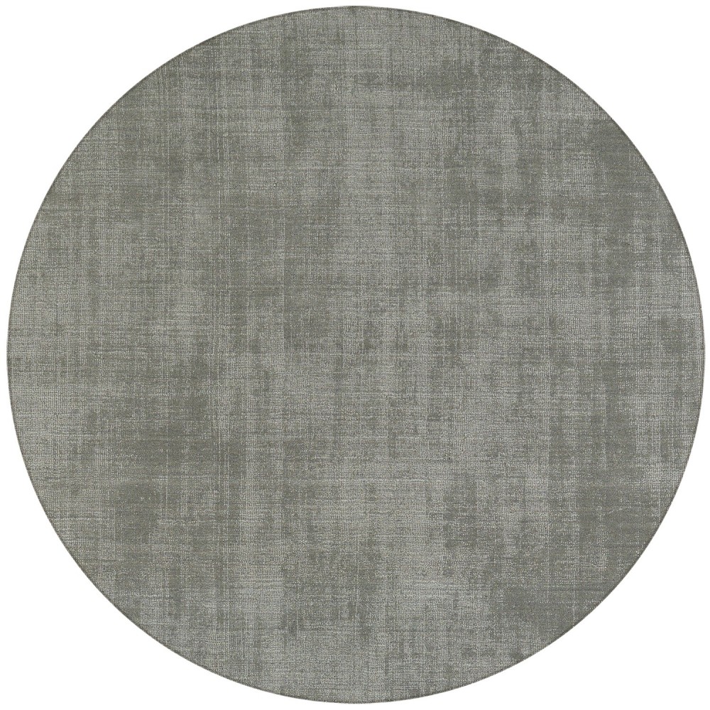 Laramie LR100 Silver 12' x 12' Round Rug