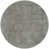 Laramie LR100 Silver 12' x 12' Round Rug