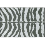 Indoor/Outdoor Mali ML1 Flannel Washable 1'8" x 2'6" Rug