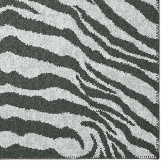 Indoor/Outdoor Mali ML1 Flannel Washable 2'3" x 7'6" Runner Rug