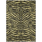 Indoor/Outdoor Mali ML1 Gold Washable 10\' x 14\' Rug