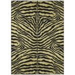 Indoor/Outdoor Mali ML1 Gold Washable 5' x 7'6" Rug