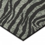 Indoor/Outdoor Mali ML1 Midnight Washable 1'8" x 2'6" Rug