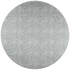 Indoor/Outdoor Mali ML2 Flannel Washable 6' x 6' Round Rug