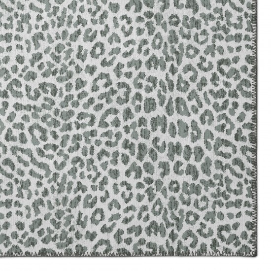 Indoor/Outdoor Mali ML2 Flannel Washable 6' x 6' Round Rug