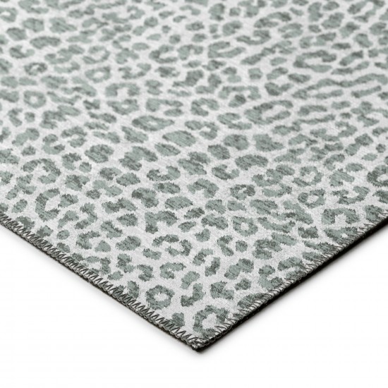 Indoor/Outdoor Mali ML2 Flannel Washable 6' x 6' Round Rug