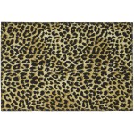 Indoor/Outdoor Mali ML2 Gold Washable 1'8" x 2'6" Rug