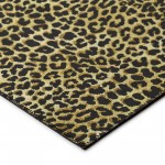 Indoor/Outdoor Mali ML2 Gold Washable 1'8" x 2'6" Rug