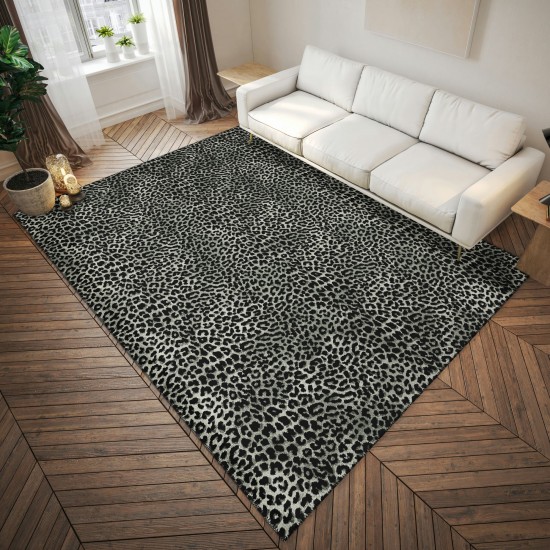 Indoor/Outdoor Mali ML2 Midnight Washable 10' x 14' Rug