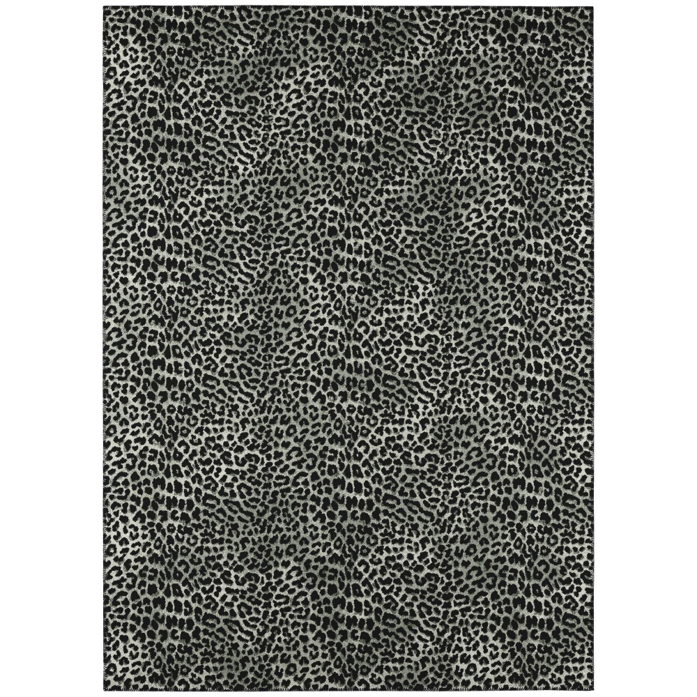 Indoor/Outdoor Mali ML2 Midnight Washable 9' x 12' Rug