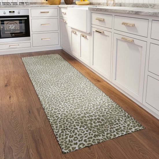 Indoor/Outdoor Mali ML2 Stone Washable 2'3" x 7'6" Runner Rug