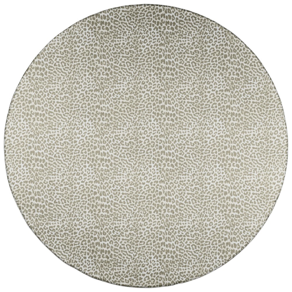 Indoor/Outdoor Mali ML2 Stone Washable 6' x 6' Round Rug