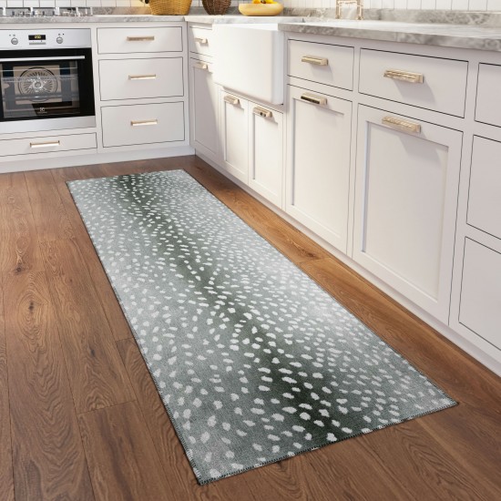 Indoor/Outdoor Mali ML3 Flannel Washable 2'3" x 7'6" Runner Rug