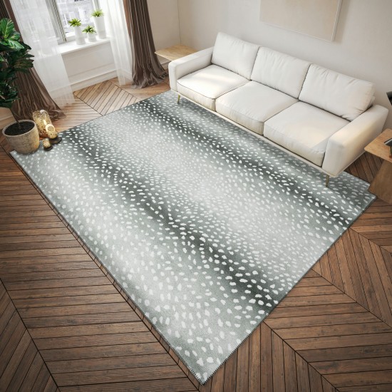 Indoor/Outdoor Mali ML3 Flannel Washable 3' x 5' Rug