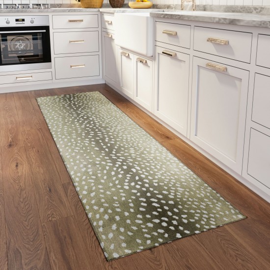 Indoor/Outdoor Mali ML3 Stone Washable 2'3" x 10' Runner Rug