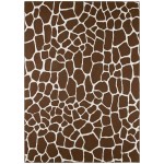 Indoor/Outdoor Mali ML4 Chocolate Washable 8' x 10' Rug