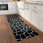 Indoor/Outdoor Mali ML4 Midnight Washable 2'3" x 12' Runner Rug