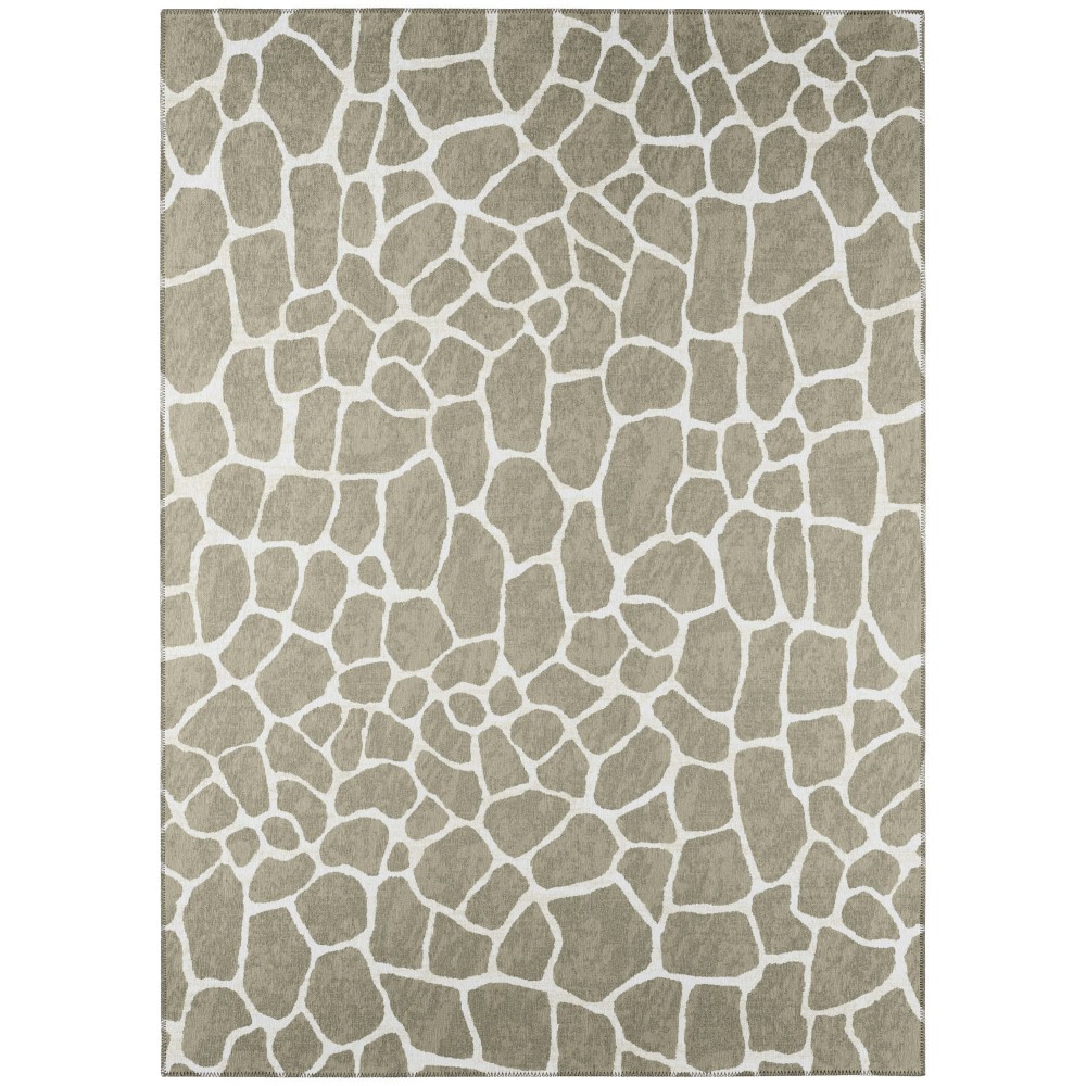 Indoor/Outdoor Mali ML4 Stone Washable 10' x 14' Rug