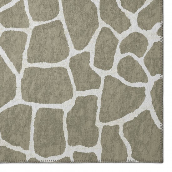 Indoor/Outdoor Mali ML4 Stone Washable 2'3" x 7'6" Runner Rug