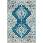 Indoor/Outdoor Marbella MB1 Indigo Washable 8' x 10' Rug