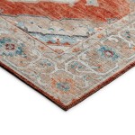 Indoor/Outdoor Marbella MB1 Spice Washable 2'3" x 7'6" Runner Rug