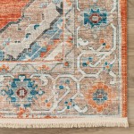 Indoor/Outdoor Marbella MB1 Spice Washable 2'3" x 10' Runner Rug