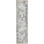 Indoor/Outdoor Marbella MB2 Linen Washable 2'3" x 12' Runner Rug