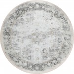 Indoor/Outdoor Marbella MB2 Linen Washable 6\' x 6\' Round Rug