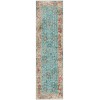 Indoor/Outdoor Marbella MB2 Mediterranean Washable 2'3" x 7'6" Runner Rug