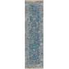 Indoor/Outdoor Marbella MB2 Navy Washable 2'3" x 10' Runner Rug