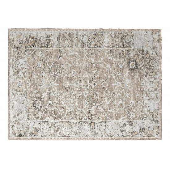 Indoor/Outdoor Marbella MB2 Taupe Washable 1'8" x 2'6" Rug