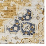 Indoor/Outdoor Marbella MB3 Gold Washable 8' x 10' Rug