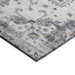 Indoor/Outdoor Marbella MB3 Linen Washable 2'3" x 10' Runner Rug