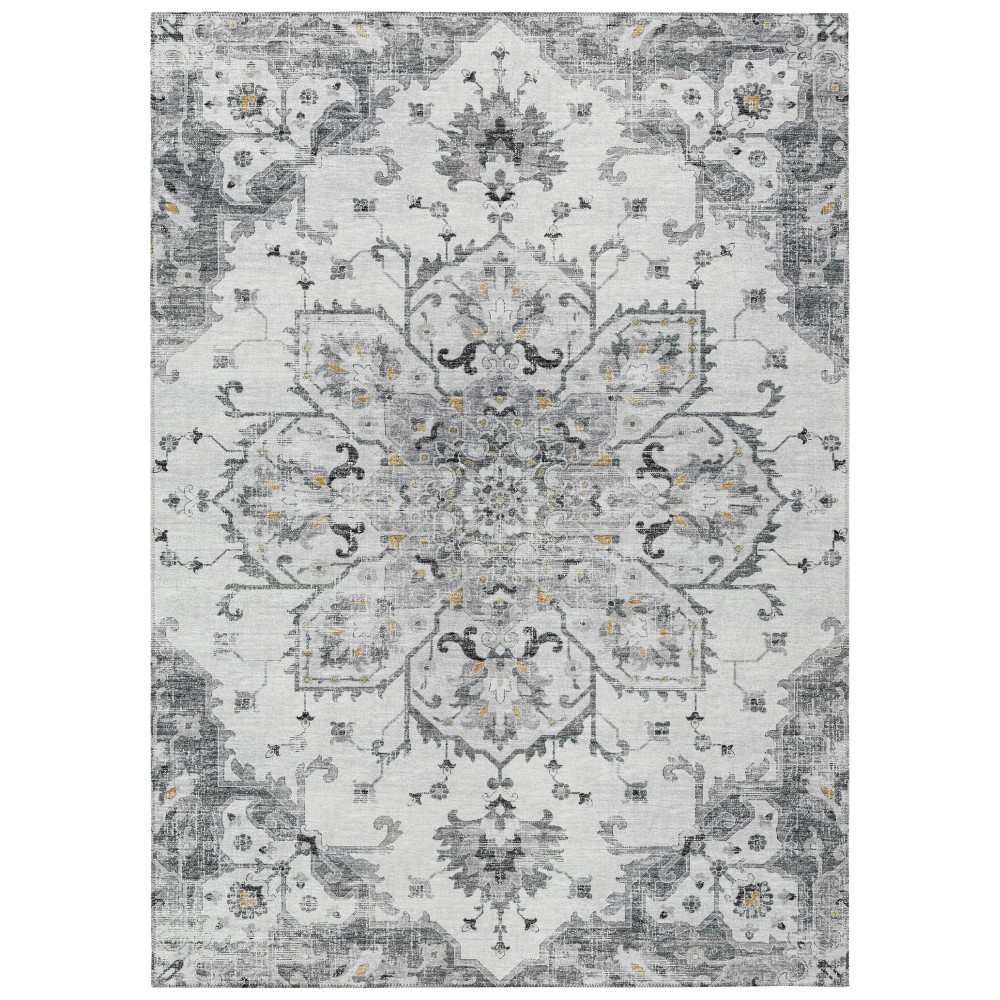 Indoor/Outdoor Marbella MB3 Linen Washable 5' x 7'6" Rug