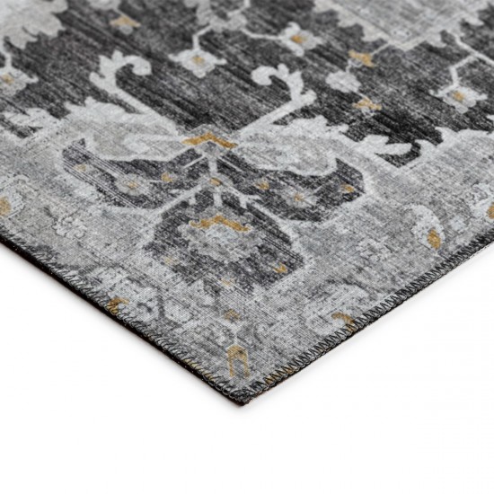 Indoor/Outdoor Marbella MB3 Midnight Washable 8' x 10' Rug