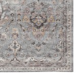 Indoor/Outdoor Marbella MB4 Silver Washable 3' x 5' Rug