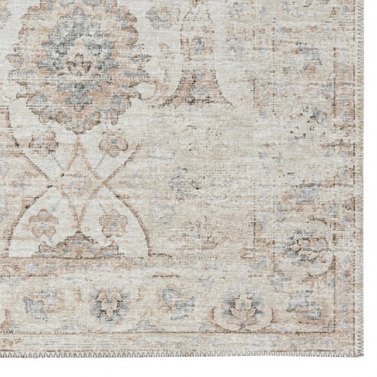 Indoor/Outdoor Marbella MB5 Ivory Washable 1'8" x 2'6" Rug