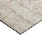 Indoor/Outdoor Marbella MB5 Ivory Washable 9' x 12' Rug