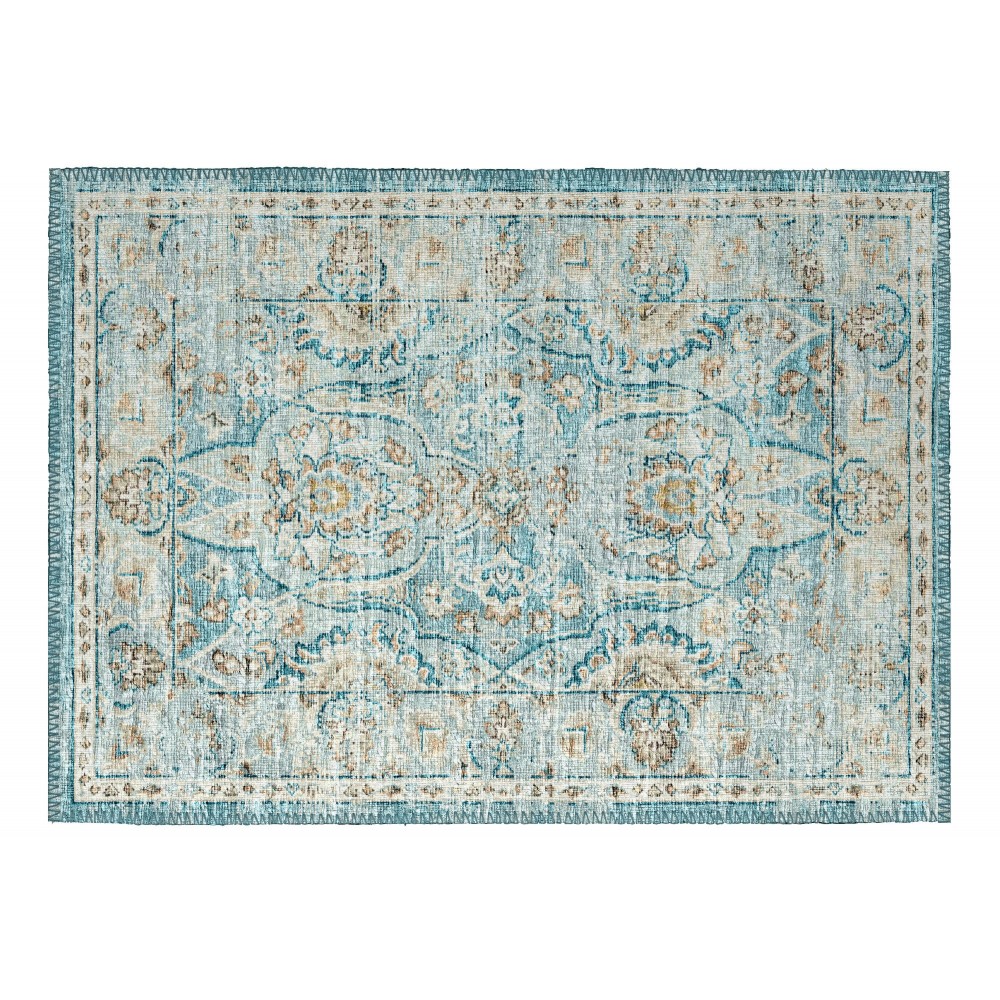 Indoor/Outdoor Marbella MB5 Mediterranean Washable 1'8" x 2'6" Rug