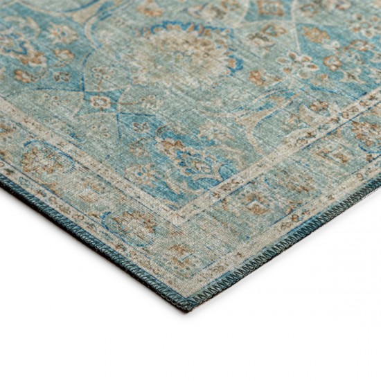 Indoor/Outdoor Marbella MB5 Mediterranean Washable 1'8" x 2'6" Rug