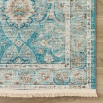 Indoor/Outdoor Marbella MB5 Mediterranean Washable 2'3" x 10' Runner Rug